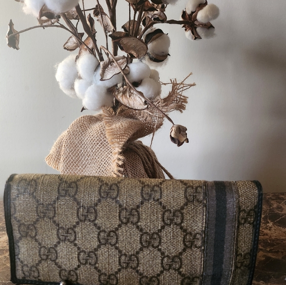 Vintage Gucci Monogram Wallet Bundle GUC - Picture 15 of 16